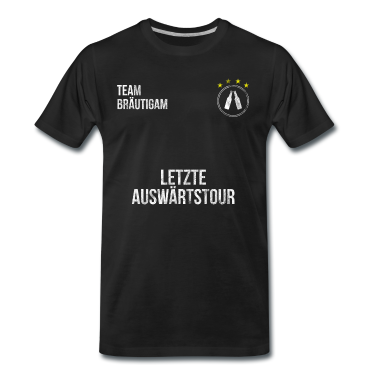 Junggesellenabschied T-Shirt - Team Bräutigam Gruppen Shirt Junggesellenabschied