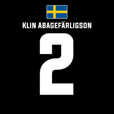 Motiv Schwedische Namen Fußball Sauf Mallorca Trikot