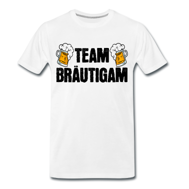 Junggesellenabschied T-Shirt - Team Bräutigam JGA Junggesellenabschied