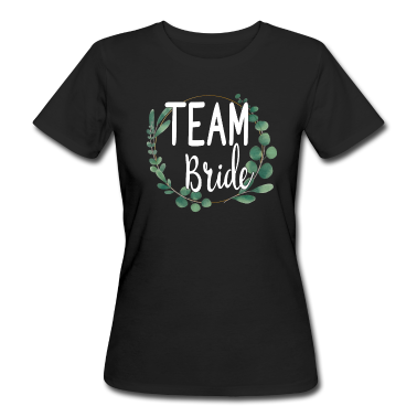 Junggesellenabschied T-Shirt - Team Bride To Be Blumenkranz Blumen Verlobung JGA