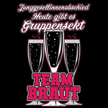 Motiv Gruppensekt - Team Braut