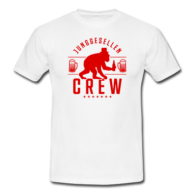 Junggesellenabschied T-Shirt - Junggesellenabschied Party Affe