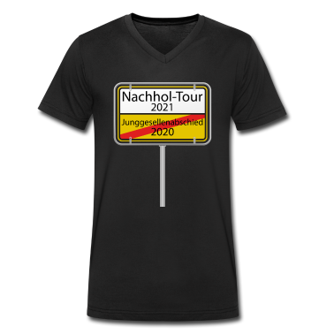 Junggesellenabschied T-Shirt - Junggesellenabschied 2021 Nachhol-Tour Schild