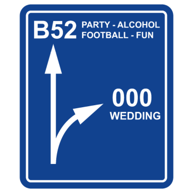 Motiv Junggesellenabschied Hochzeit Lustig Sprüche Party