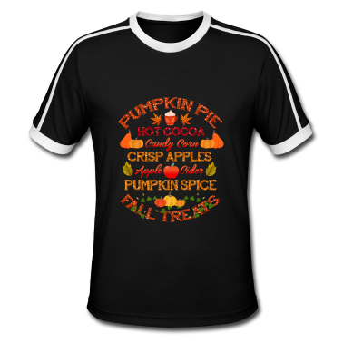 Junggesellenabschied T-Shirt - Pumpkin Pie Hot Cocoa Candy Corn Crisp Apples