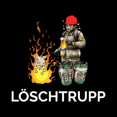 Motiv Feuerwehrmann Team JGA Bier Feuerwehr Geschenk