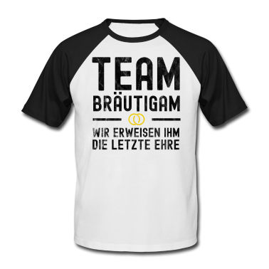 Junggesellenabschied T-Shirt - Team Bräutigam - Junggesellenabschied Outfit