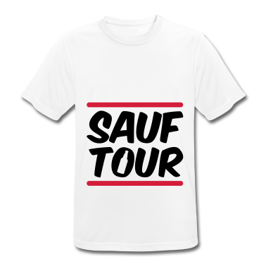 Junggesellenabschied T-Shirt - sauf tour