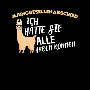 Motiv Junggesellenabschied Alpaka