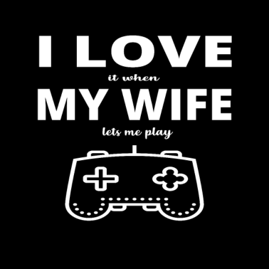 Motiv Gamer Wife Gift idea Geschenk