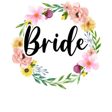 Motiv Bride To Be Braut Blumenkranz Blumen Verlobung JGA
