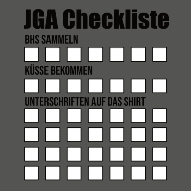Motiv JGA Bräutigam Junggesellenabschied Checkliste body