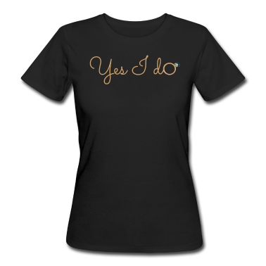 Junggesellenabschied T-Shirt - Yes I Do - Ja Ich Will Verlobung Hochzeit JGA