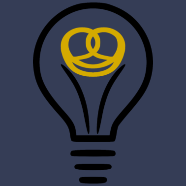 Motiv Swabianeers - Bretzel and Lightbulb - transp