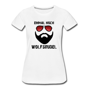 Junggesellenabschied T-Shirt - Einmal noch Wolfsrudel black