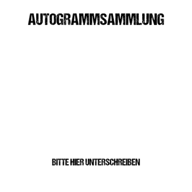 Motiv Autogramm Sammlung JGA Spiel Junggesellenabschied