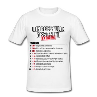 Junggesellenabschied T-Shirt - Junggesellenabschied Bräutigam EXTREME - schwarz