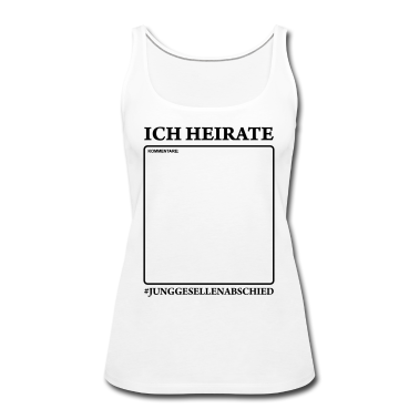 Junggesellenabschied Tank Top - Hashtag Junggesellenabschied