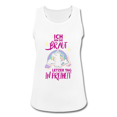 Junggesellenabschied Tank Top - Junggesellinnenabschied! JGA! Braut!