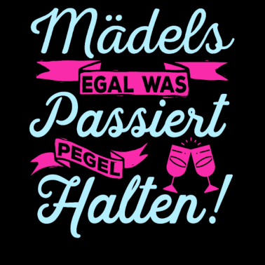 Motiv Pegel halten Geschenk Mädels JGA Party saufen