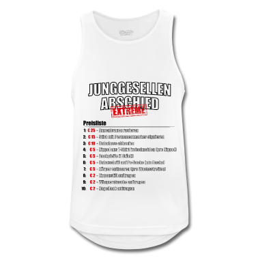 Junggesellenabschied Tank Top - Junggesellenabschied Bräutigam EXTREME - schwarz