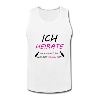 Junggesellenabschied Tank Top - Junggesellenabschied Bräutigam
