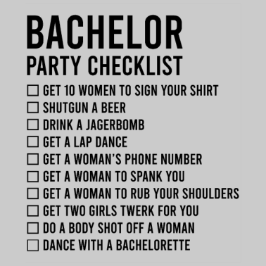 Motiv Junggesellenabschied