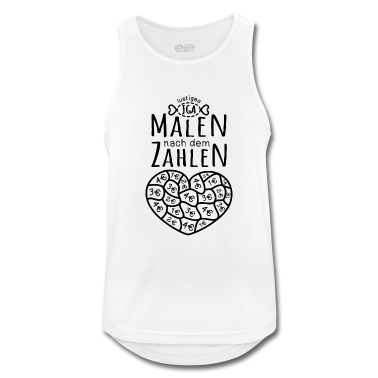 Junggesellenabschied Tank Top - JGA Malen nach den Zahlen - lustiges Junggesellen