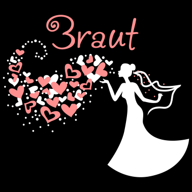 Motiv Herzwolken Braut Text