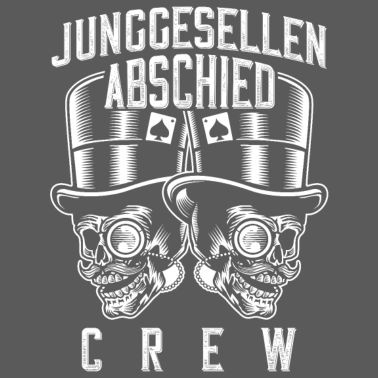 Motiv jga crew junggesellenabschied totenkopf