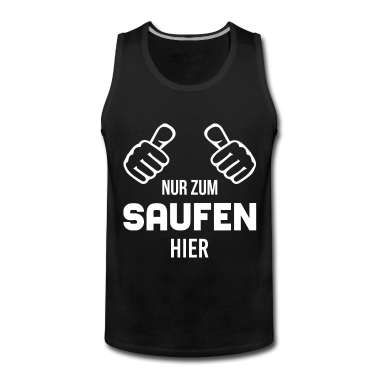 Junggesellenabschied Tank Top - Saufen betrinken besoffen Junggesellenabschied