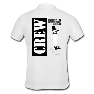 Junggesellenabschied Poloshirt - CREW Junggesellenabschied