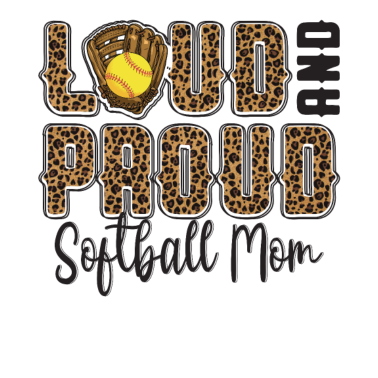 Motiv Loud and Proud Softball Mom