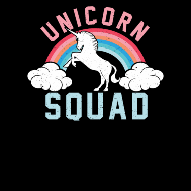 Motiv Unicorn Squad Junggesellenabschied Junggesellinnen