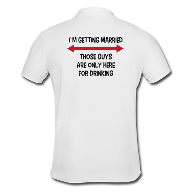 Junggesellenabschied Poloshirt - Party Junggesellenabschied Lustig Spruch Hochzeit