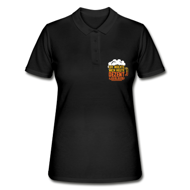Junggesellenabschied Poloshirt - Dezent alkoholisieren Party Saufen Bier Trinken