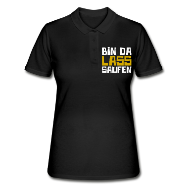 Junggesellenabschied Poloshirt - Lass Saufen Bier Alkohol Urlaub Mallorca Geschenk