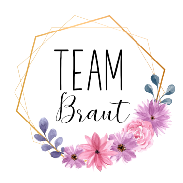 Motiv Lila Blumen - Team Braut