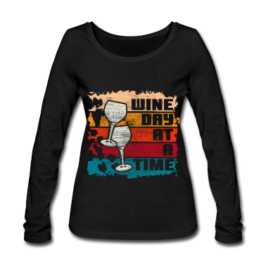 Junggesellenabschied Langarmshirt - Wein Feier