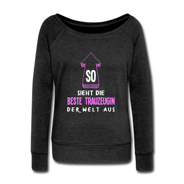 Junggesellenabschied Langarmshirt - So Sieht Die Beste Trauzeugin Der Welt Aus