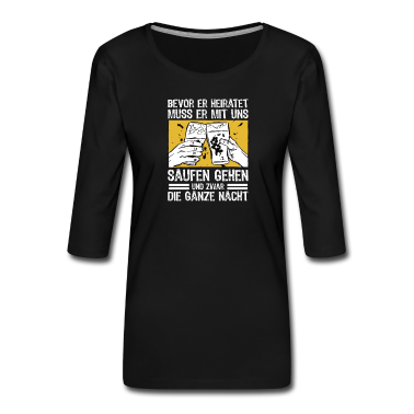 Junggesellenabschied Langarmshirt - Junggesellenabschied