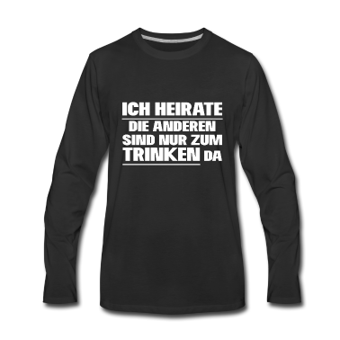 Junggesellenabschied Langarmshirt - Junggesellenabschied