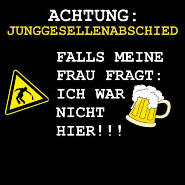 Motiv Junggesellenabschied
