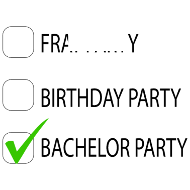 Motiv Junggesellenabschied