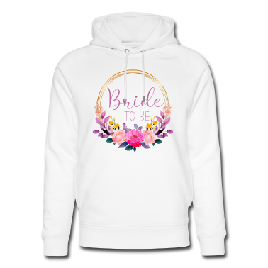 Junggesellenabschied Hoodie - Blumenwiese - Bride to be
