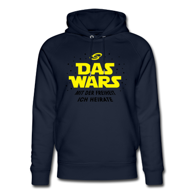 Junggesellenabschied Hoodie - Das Wars mit der Freiheit ich heirate