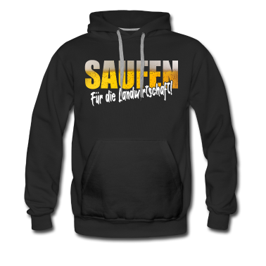 Junggesellenabschied Hoodie - Saufen Landwirtschaft Landwirt