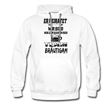 Junggesellenabschied Hoodie - Team Braeutigam JGA Maenner Junggesellenabschied