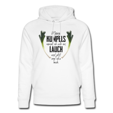 Junggesellenabschied Hoodie - Meine Kumpels meinen ich wär ein Lauch