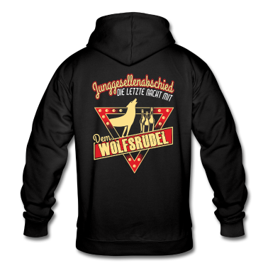 Junggesellenabschied Hoodie - Junggesellenabschied Wolfsrudel JGA